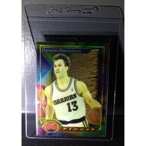 1993-94 Topps Finest Sarunas Marciulionis #12 Basketball Card
